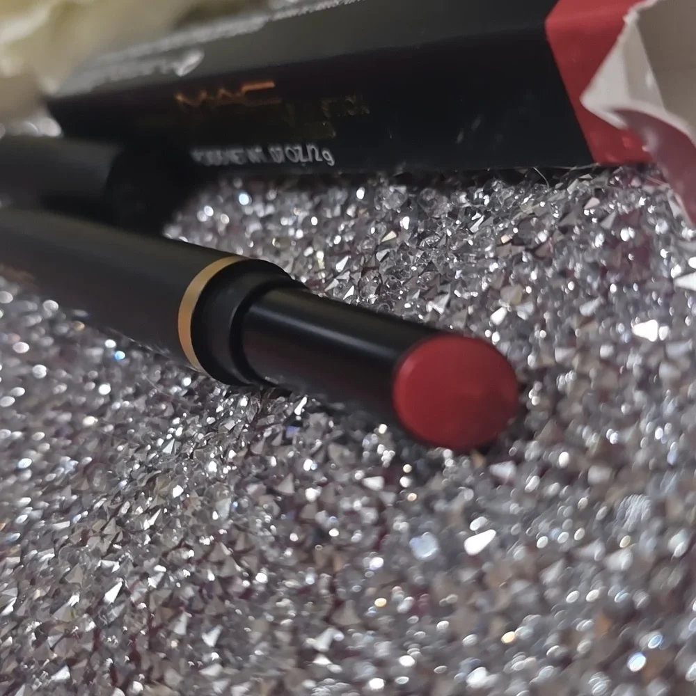 🧚‍♀️BRICKTHROUGH Mac DISCONTINUED Powder Kiss Slim Stick Lipstick NWT
